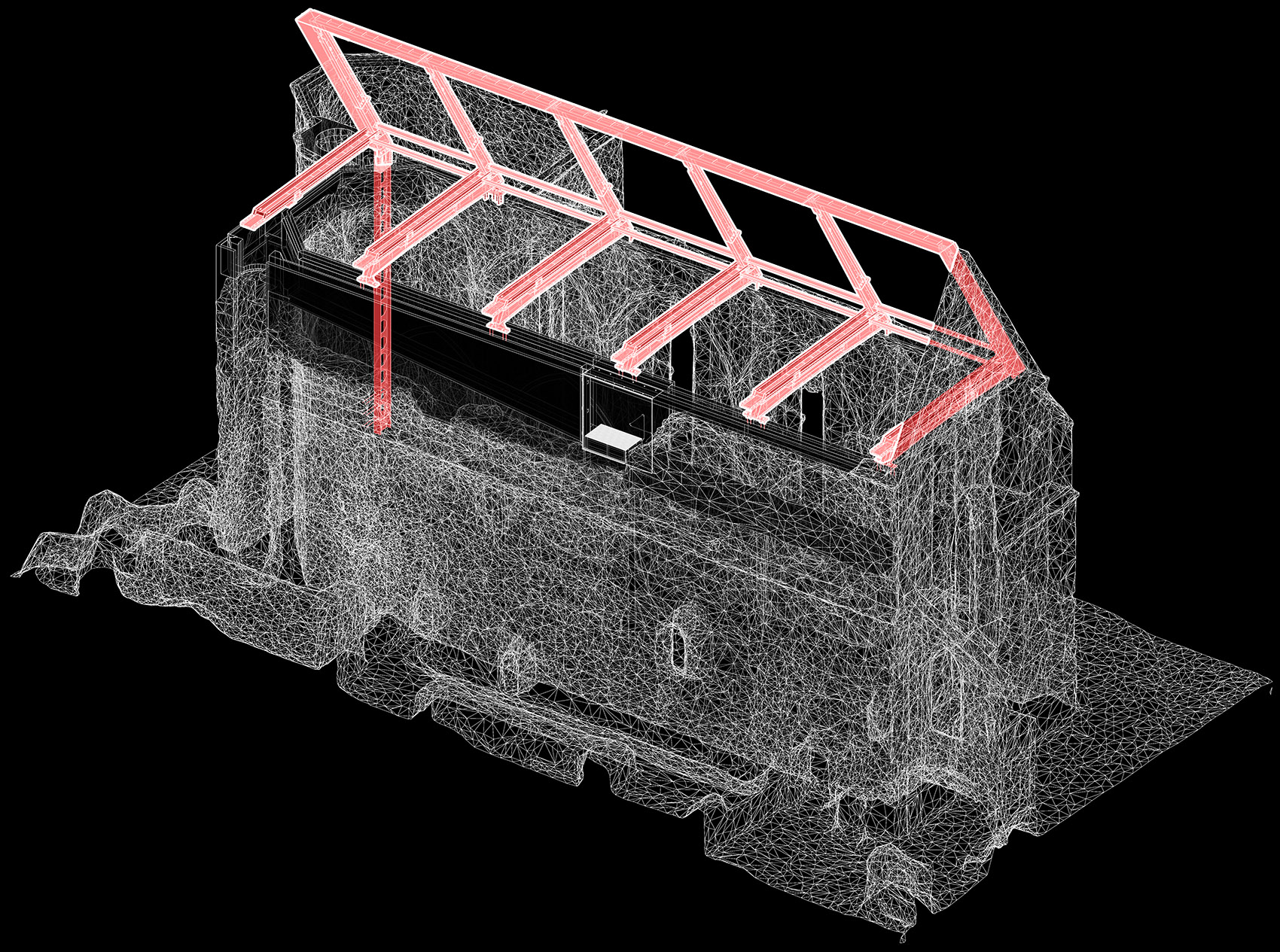 St· John 教堂（Žiče 卡尔特修道院）遗迹屋顶重建丨斯洛文尼亚丨MEDPROSTOR-10