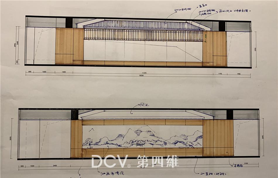 泰然阁中式庭院餐厅室内外装修丨中国西安-18