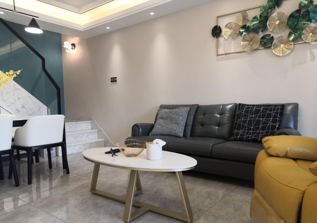 深圳龙华世纪城复式现代轻奢风设计案例解析-2