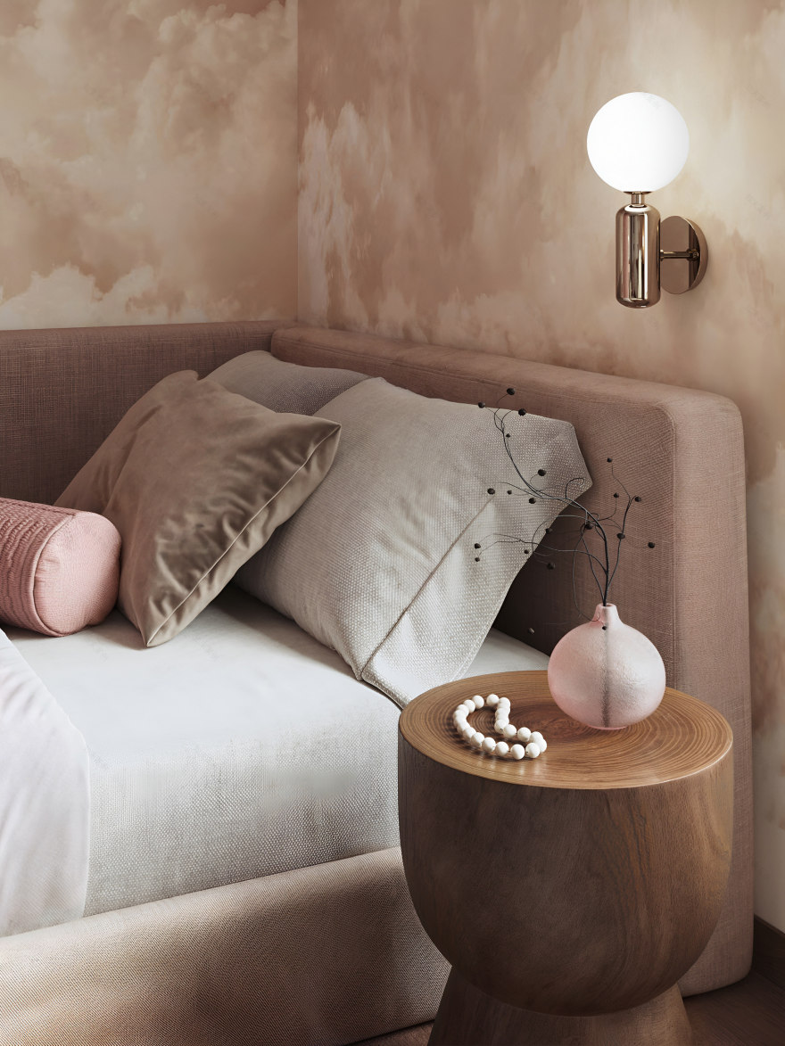 DESIGN PROJECT FOR A GIRL'S ROOM | Детская для девочки-6