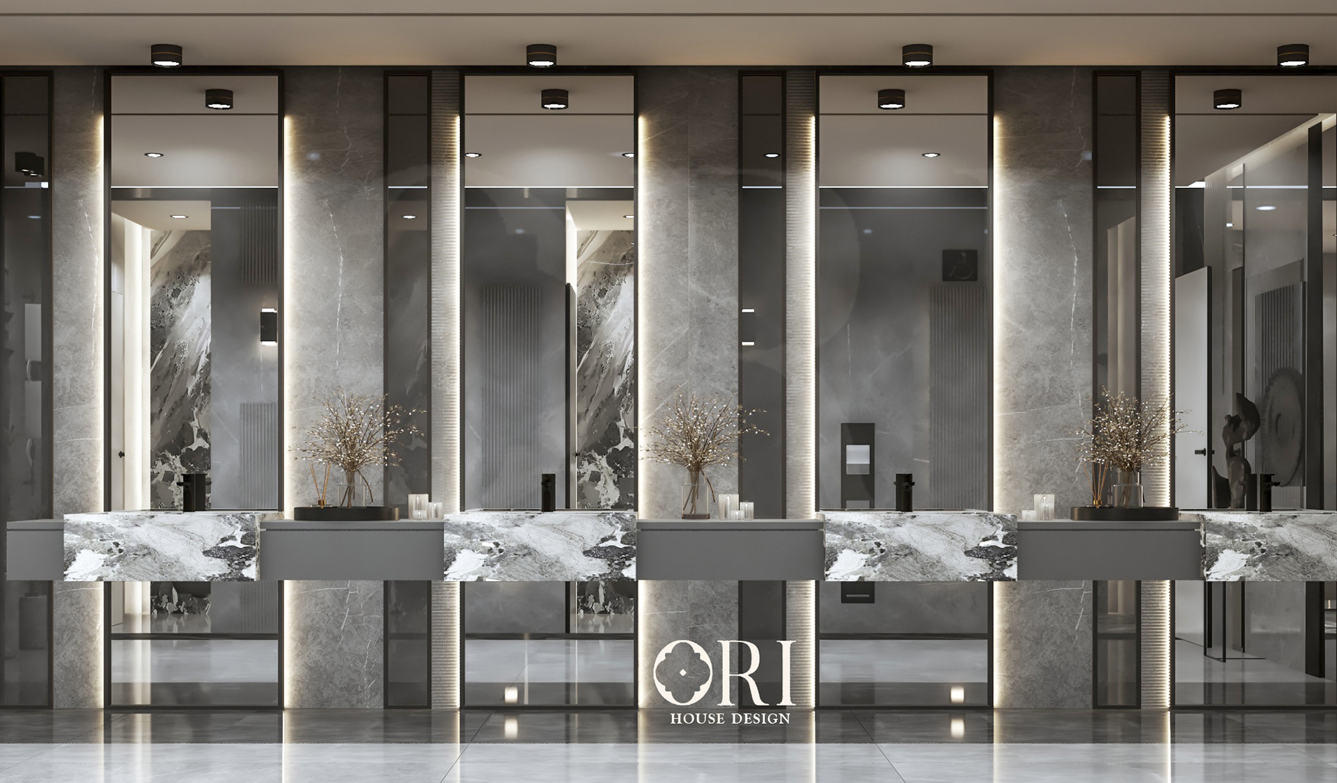 VIP BATHROOMS IN CONVENTION CENTER-3