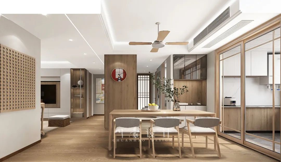 上海城市公寓 120㎡日式风家居设计丨中国上海丨郑江-0