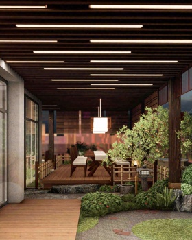 opal 大厦 40 层的屋顶花园丨越南胡志明市丨SGL Studio team