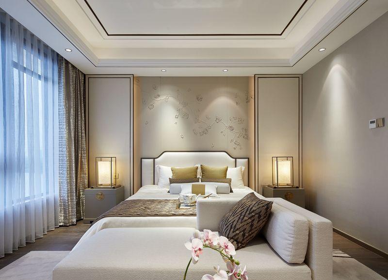 苏州路劲燕江澜现代中式样板间-12