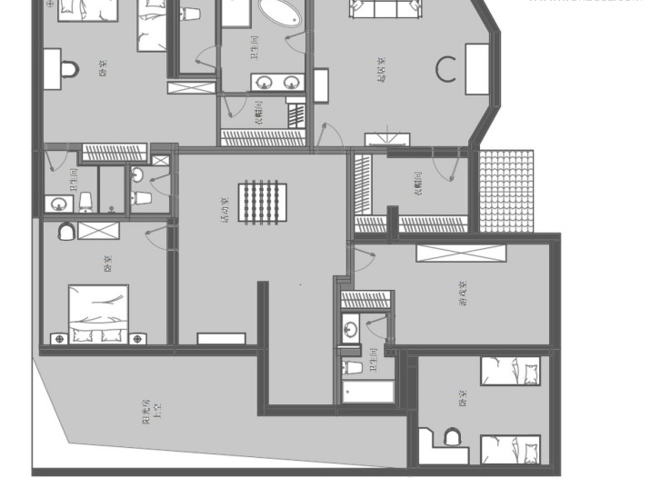 北京香江花园别墅改造丨中国北京丨必革家-76