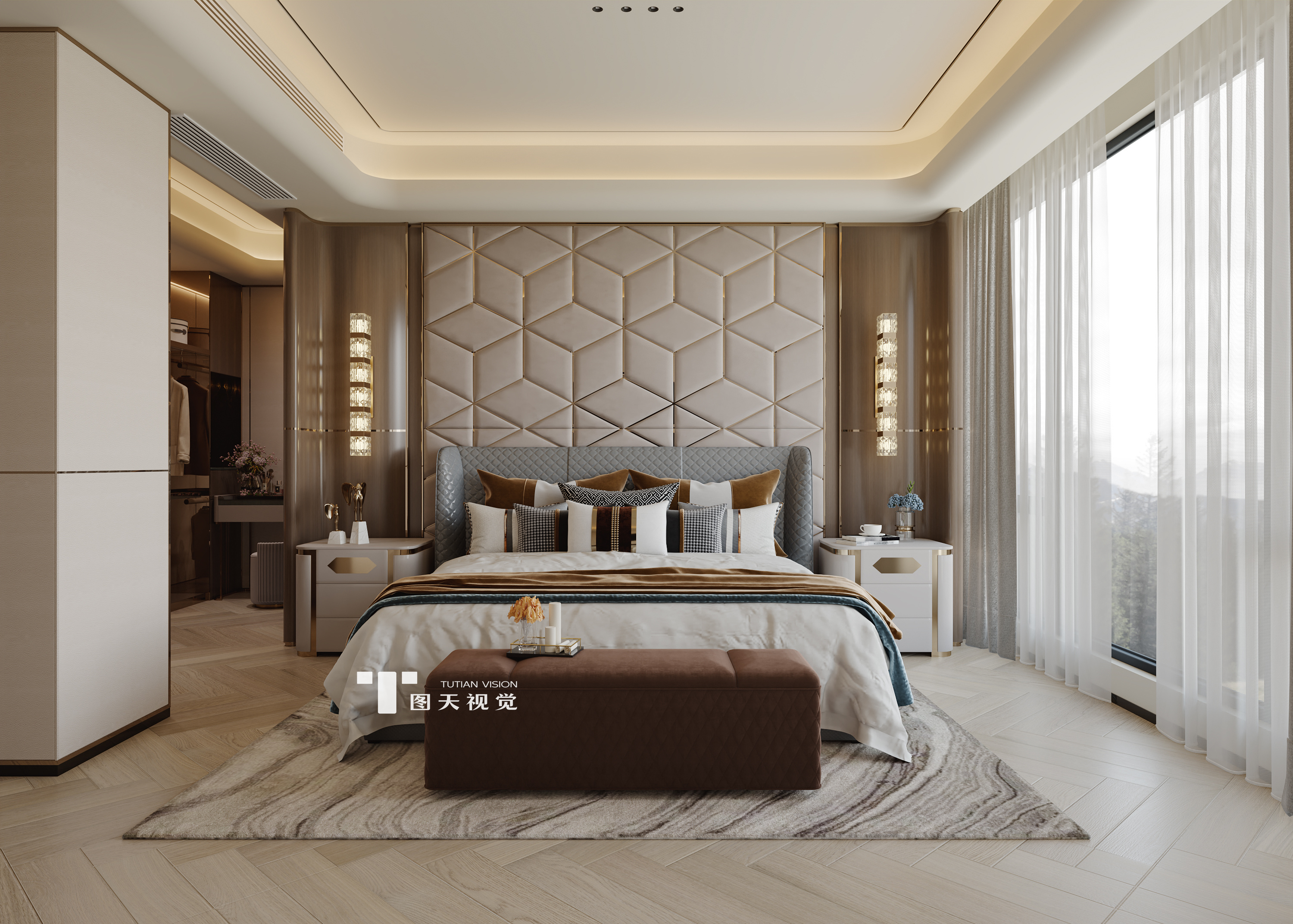 意式高奢大平层 · 质感与美学交织-10