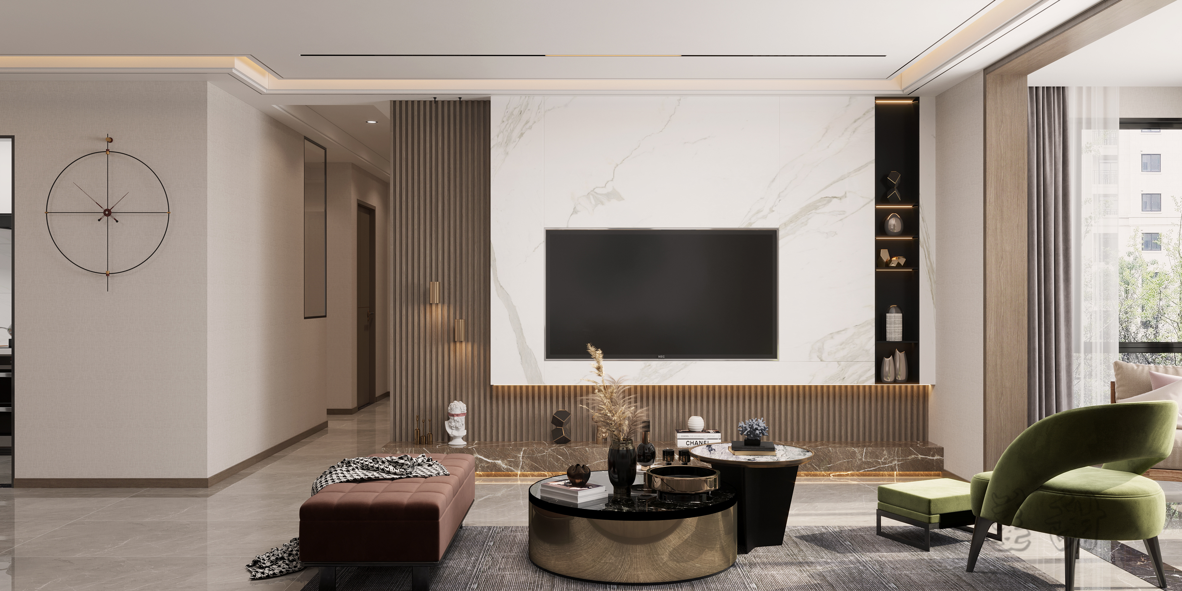 简约轻奢生活空间设计-6