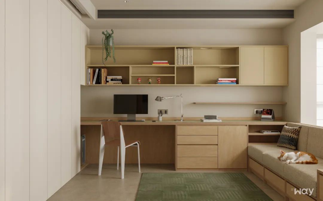 新作 · Mewtopia:66m² 人与猫的共享空间丨未止工作室-30