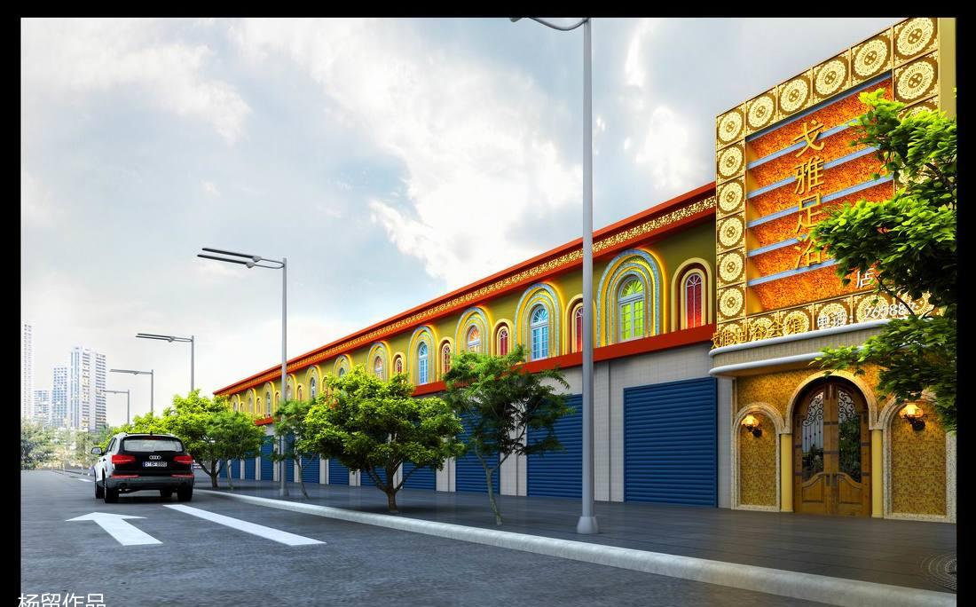 弋雅足浴城 | 舒适休闲空间设计-0