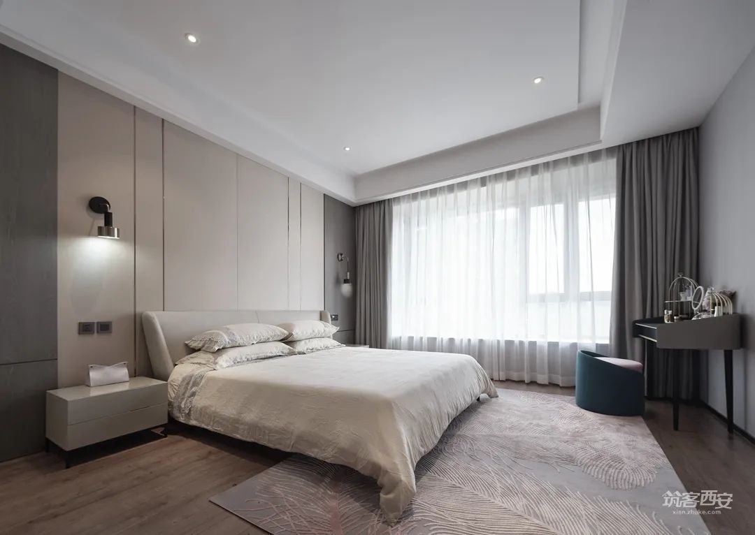 “哑”致拾光 · 现代简约大平层私宅设计丨中国西安丨陈辉设计-31