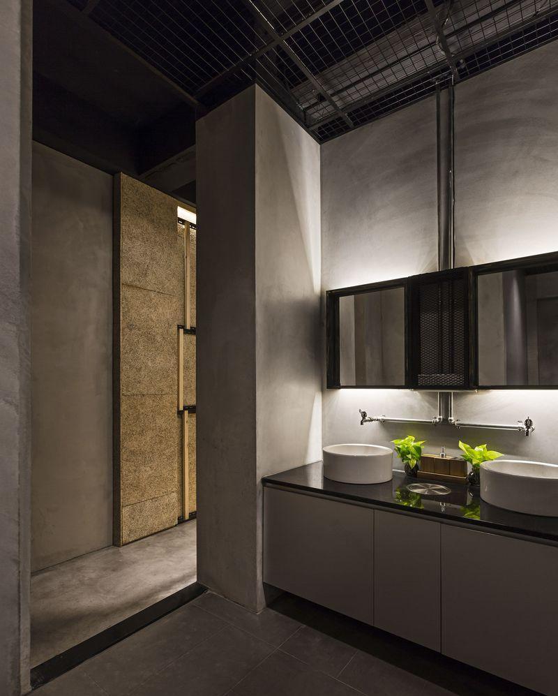 重塑工业仓库,高价和牛烧肉店的设计之旅-6