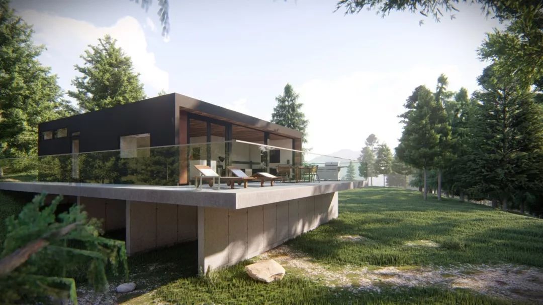 模块化家居设计，融入自然的 M3 山地之家-4