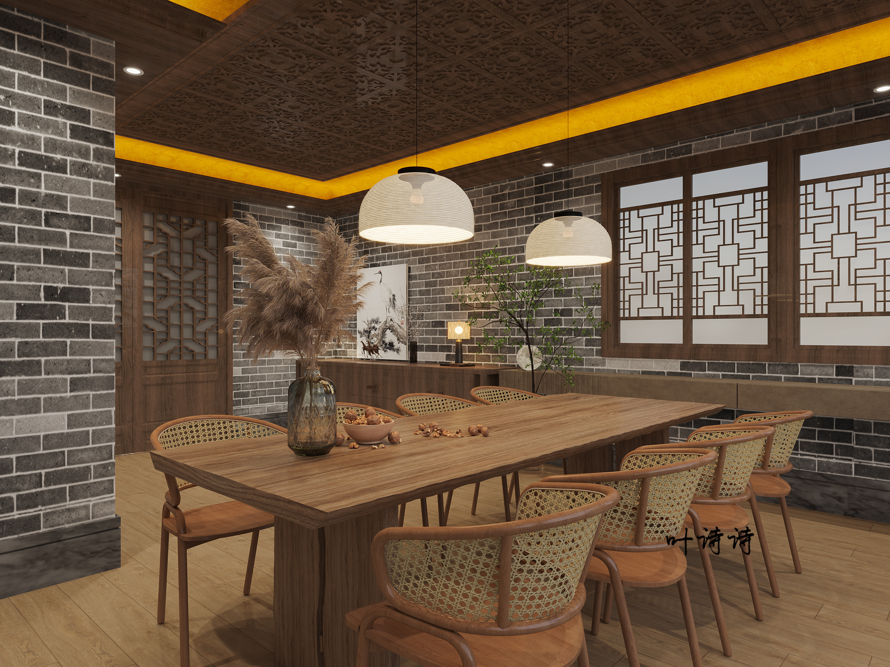 商业空间|餐饮会所-3