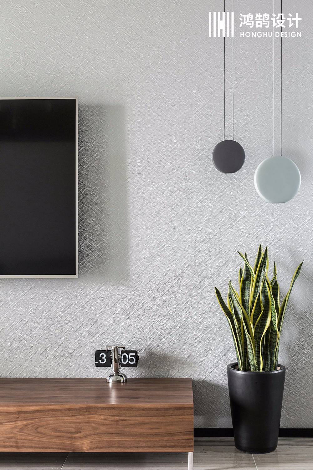 140㎡现代住宅  鸿鹄设计-2