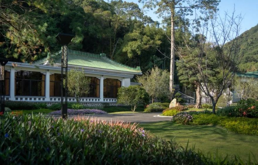 广东温泉宾馆松园一号户外园林景观改造工程丨中国广州-25