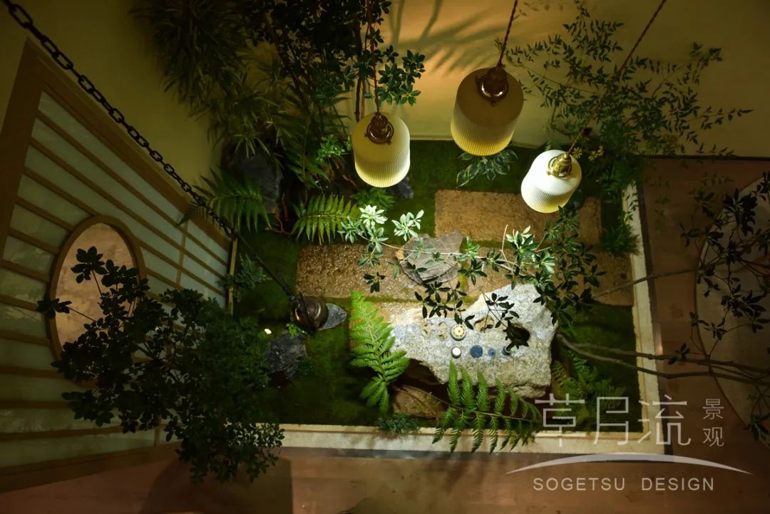 镜像西湖 · 室内庭院设计丨中国杭州丨草月流景观-3