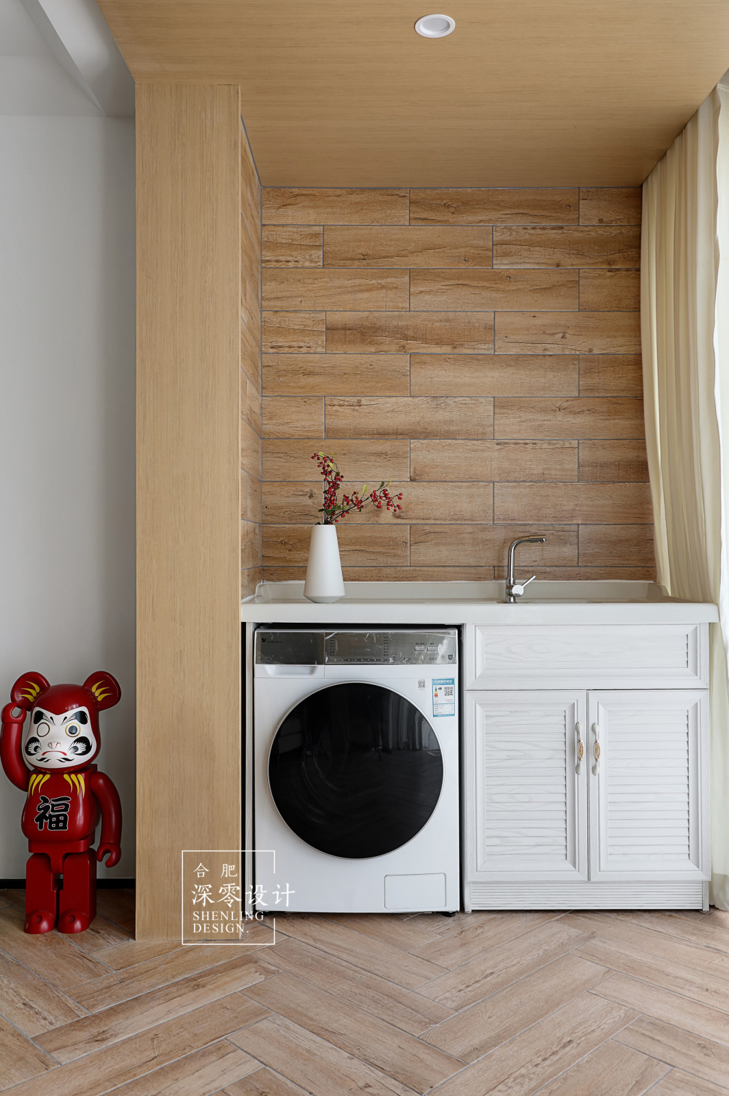 140㎡三室两厅，至精至简、空间感爆棚  深零设计-35