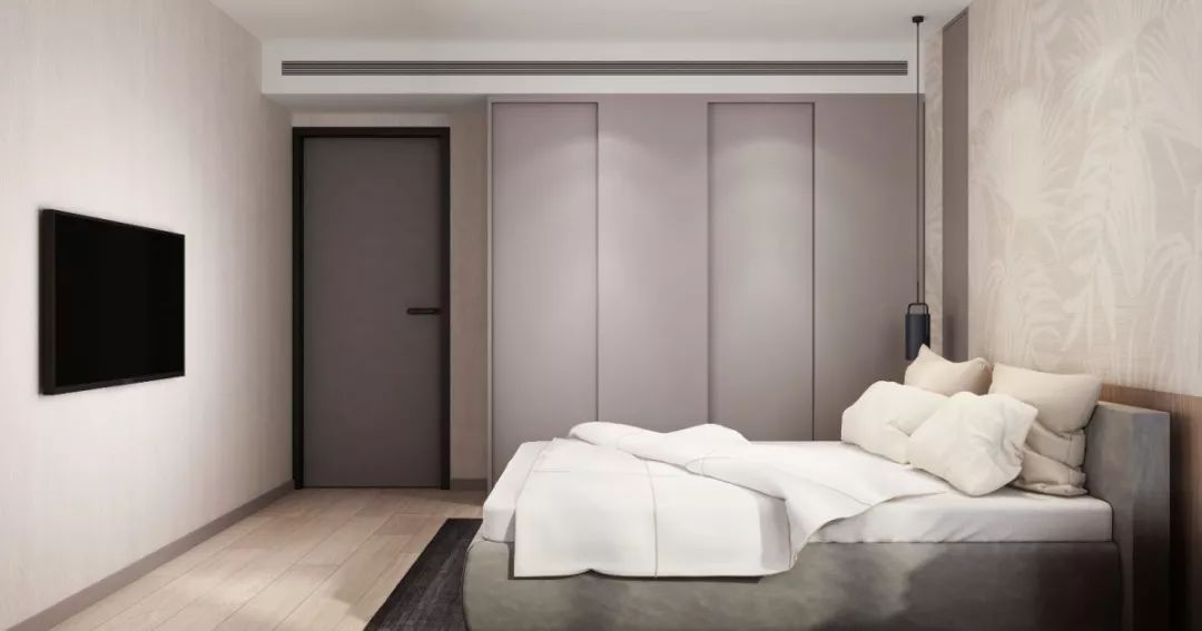 温馨江阴家庭，原木暖灰构生活温度-40