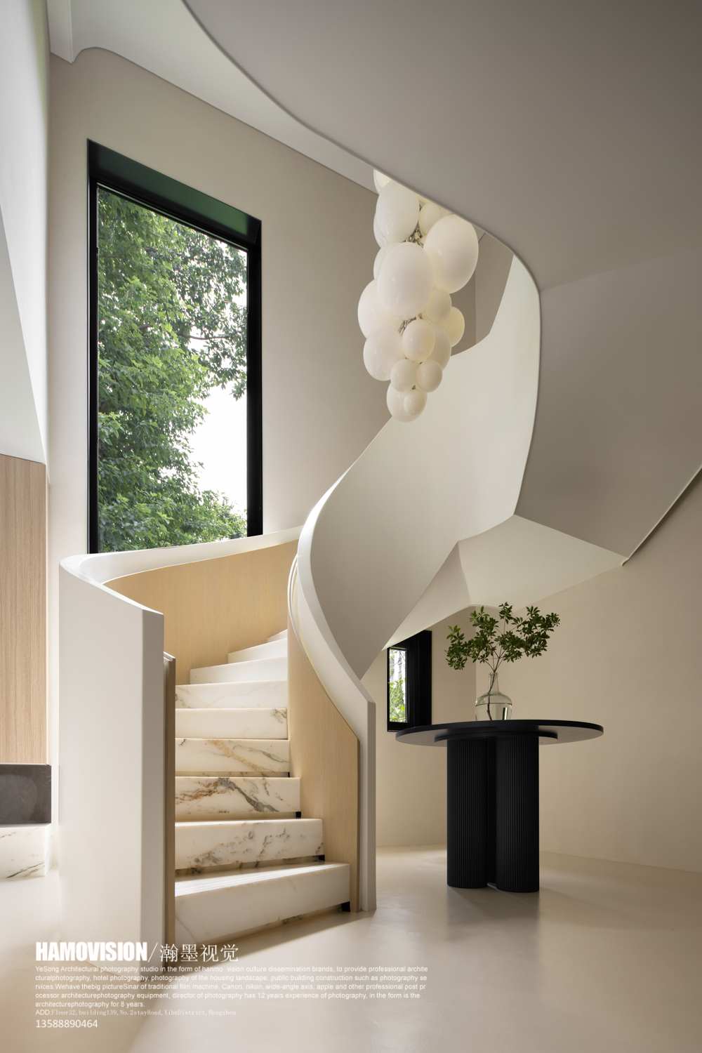 上海独栋别墅·叶淼 · 时尚博主的艺术奶油之家丨中国上海丨原壹空间设计-5