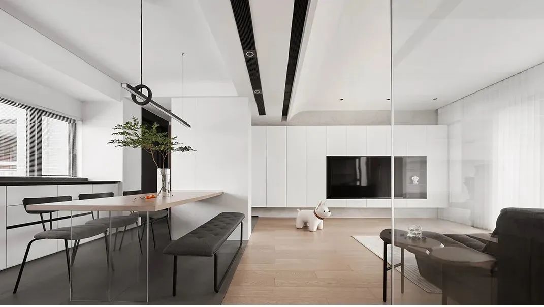 纯白之魅 · 打造百搭家居风格的大白墙设计-43