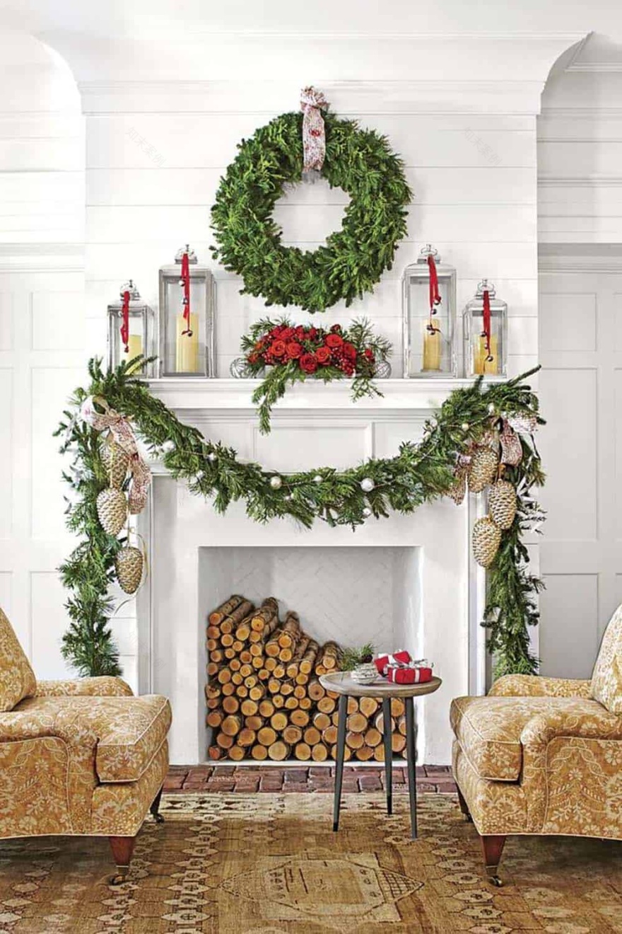 Wishing You A Very Merry Christmas: 80 Decorating Ideas To Inspire-53