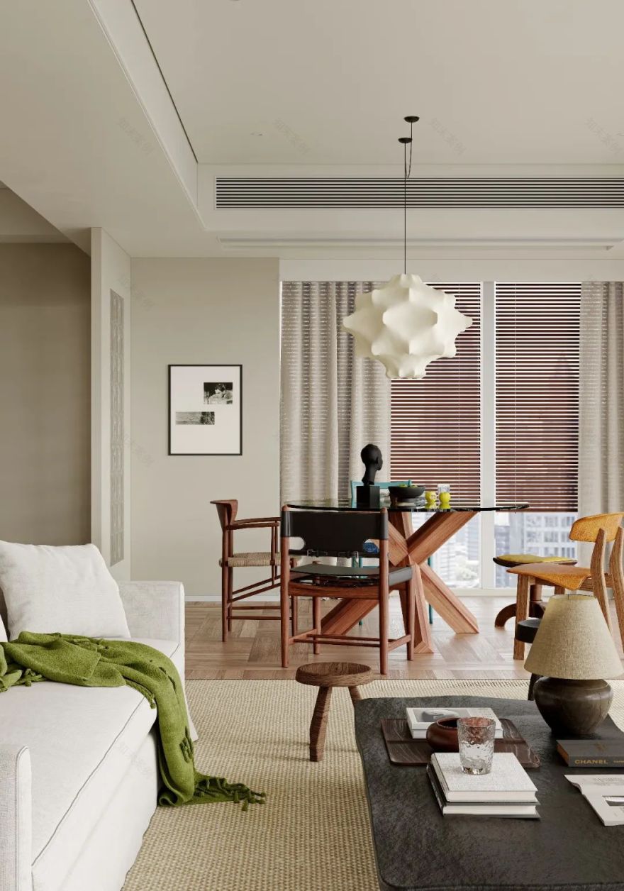 世豪翡丽大平层 · 自然舒适的现代家居设计丨中国成都丨上海胤尊-7