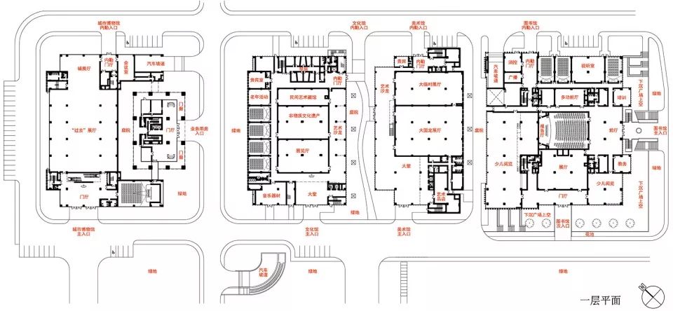 淮安市城市博物馆,图书馆,文化馆,美术馆丨同济大学建筑设计研究院（集团）有限公司-93