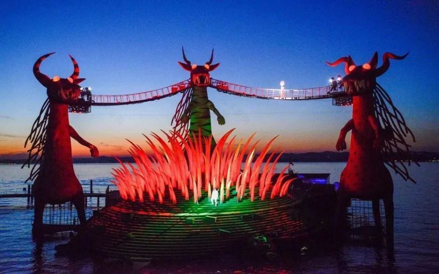 水上歌剧 | 布雷根茨艺术节互动装置设计-41