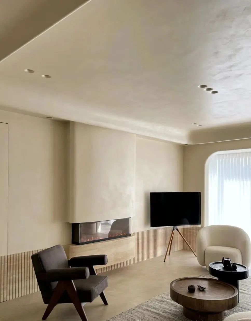 极简风格室内设计丨中国唐山丨业之峰-15