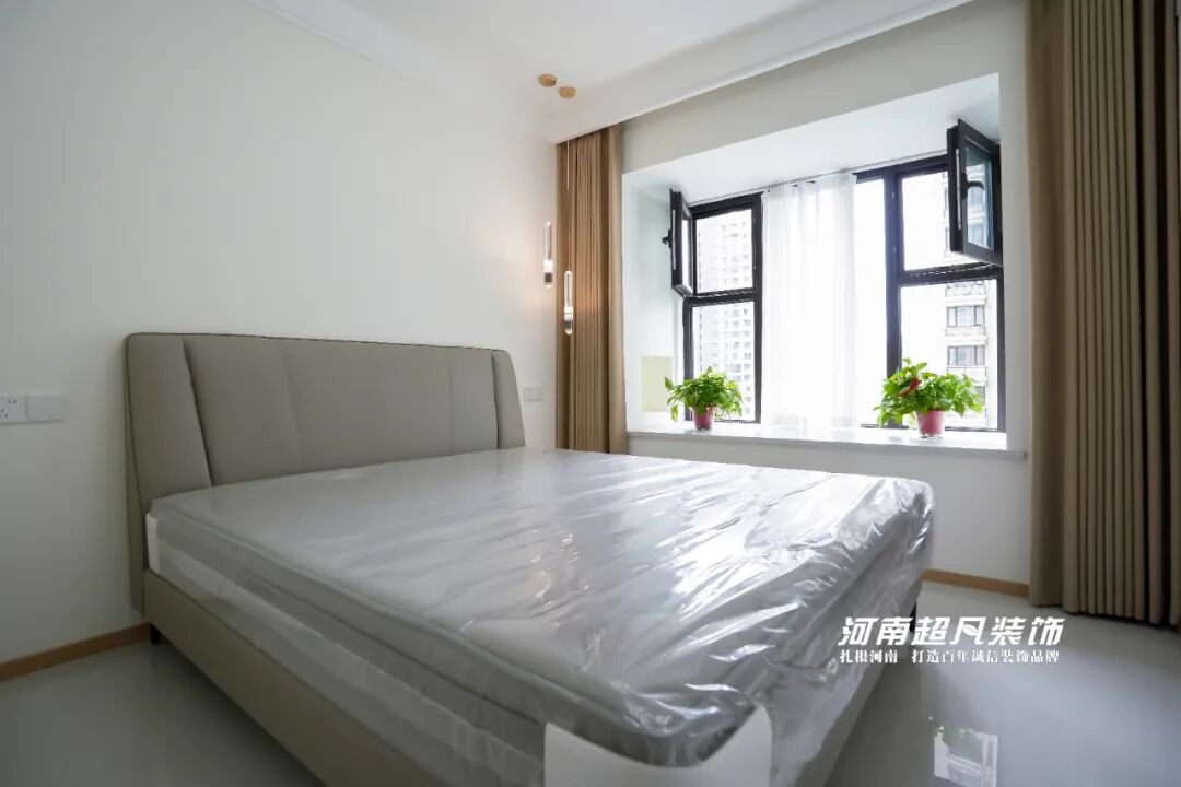 完工首发丨二七区名门橙邦·悦橙苑，124平现代风格，色彩纯粹简约大气-118