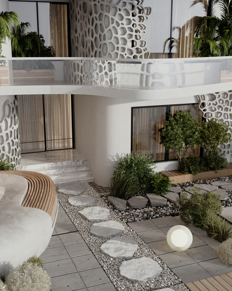 Futuristic Villa 设计丨阿联酋丨@ahmd.salim.designs-21