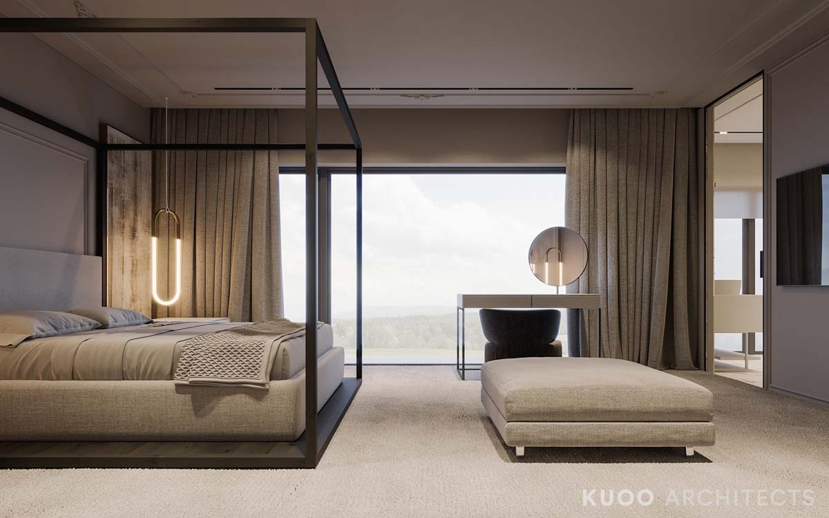 KUOO Architects设计--英国豪华与迷人的金属口音-35