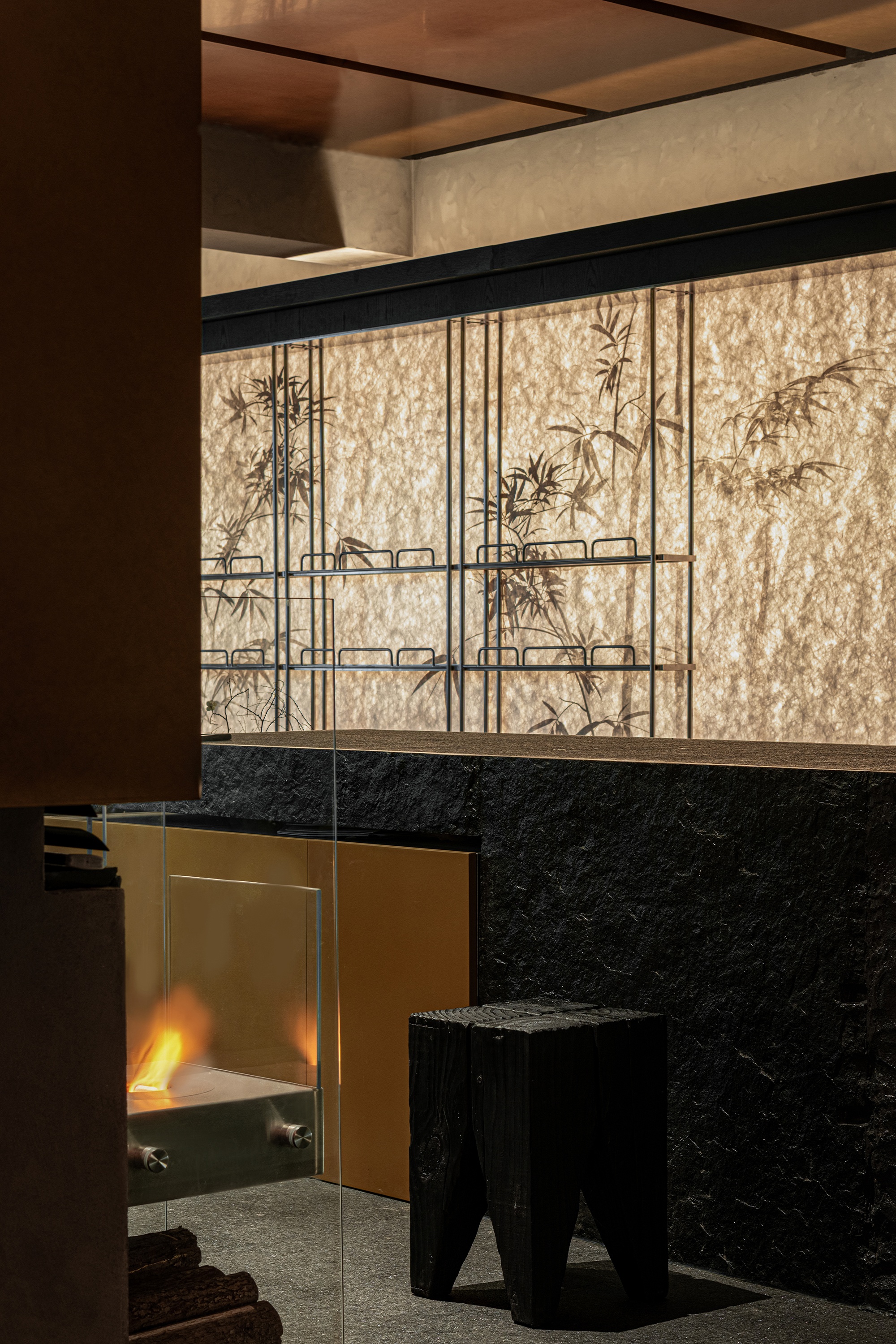 隐逸东方·五韵流形 北京300㎡餐饮空间丨中国北京丨营造清美空间-7