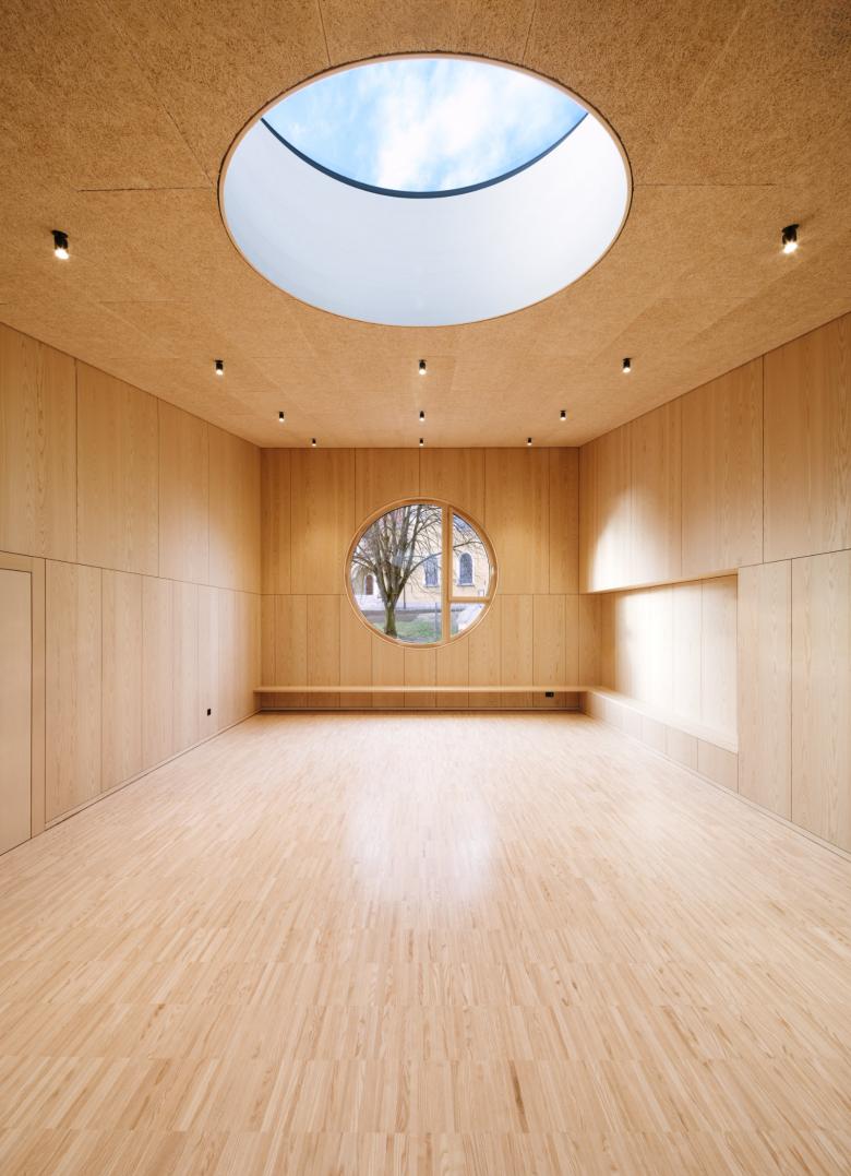 格尔利斯维尔教区中心丨瑞士丨Lussi+Partner-21