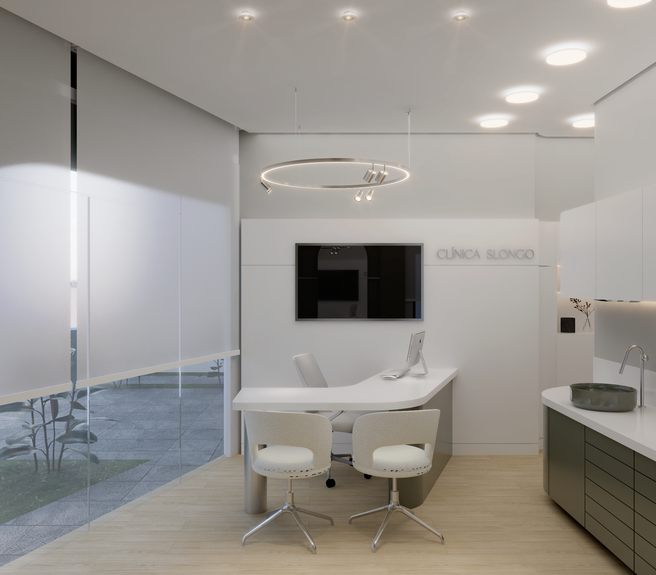 CLÍNICA SLONGO · 牙科诊所外立面及室内设计项目丨巴西南里奥格兰德丨@APOLLOFERRARI_ARQ-12