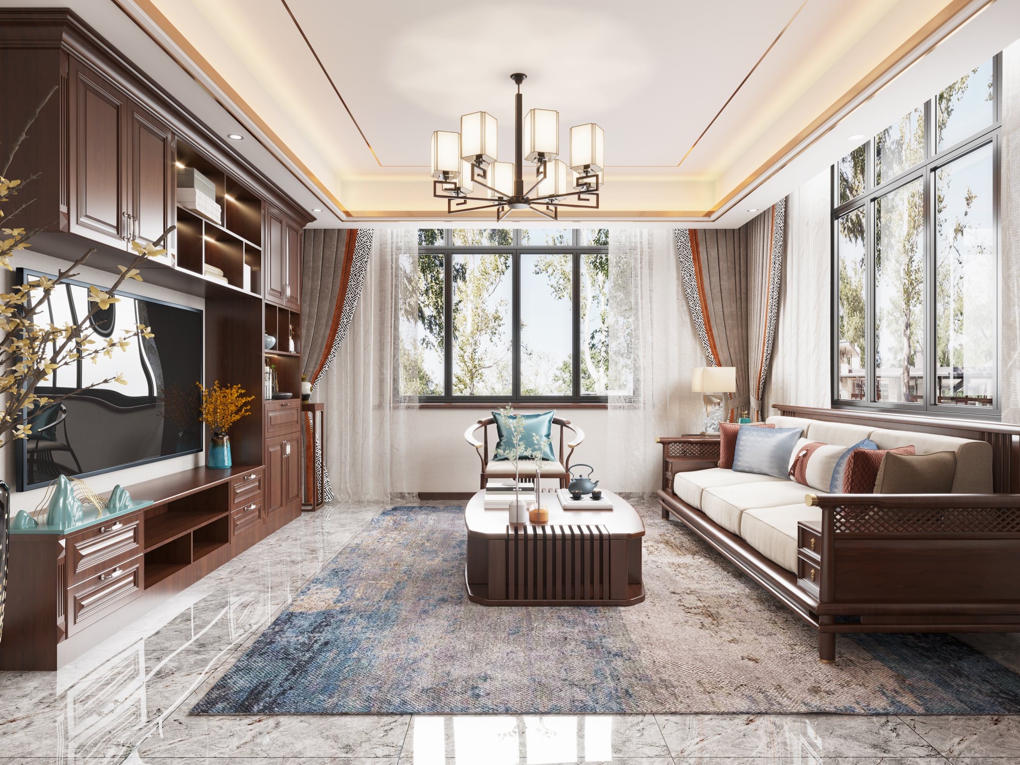 新中式 | 传递东方善意美学 一场古典雅趣与现代风尚的对话                     -0