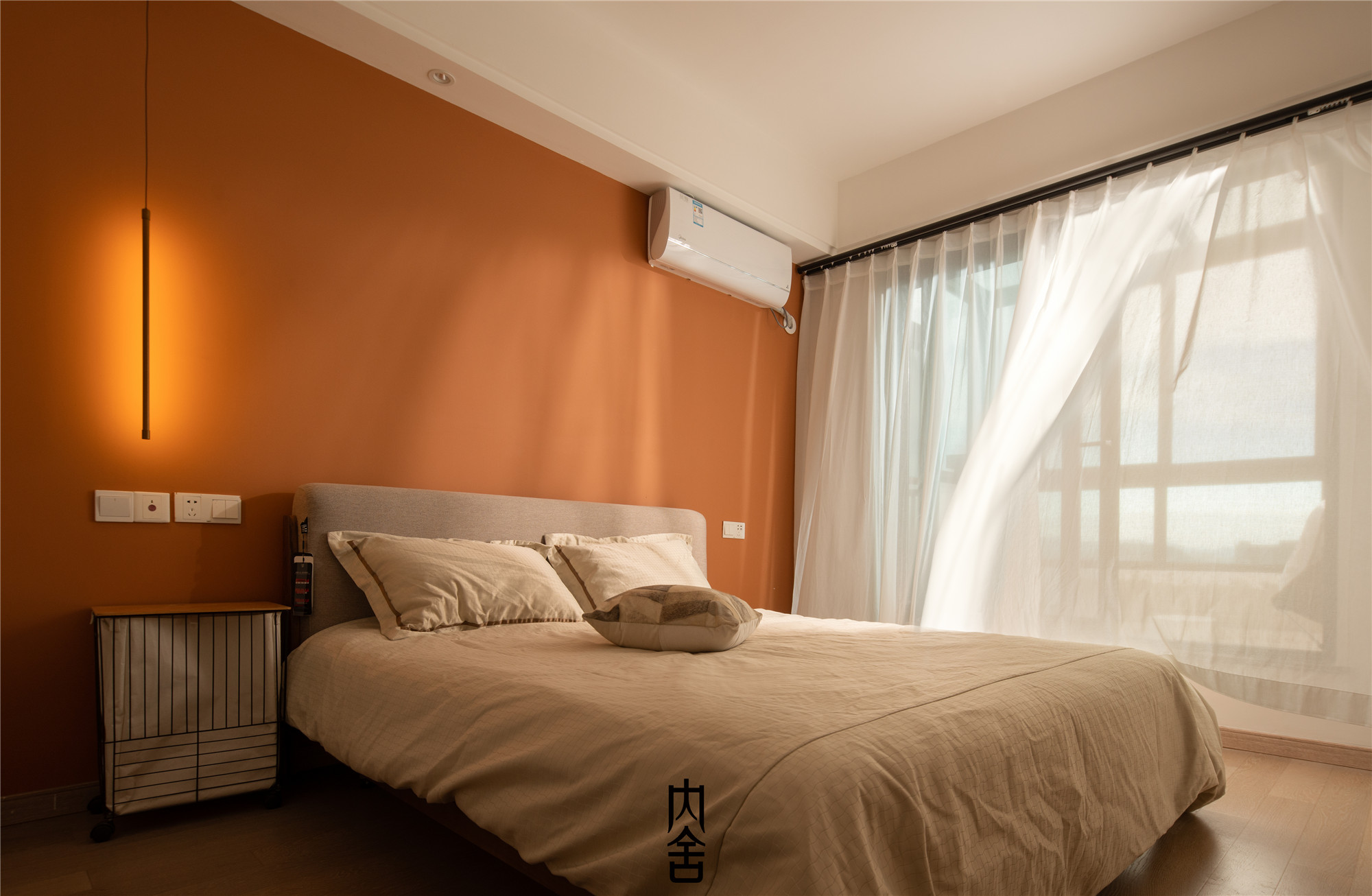 黑白灰简约住宅丨内舍软装陈书萧-24