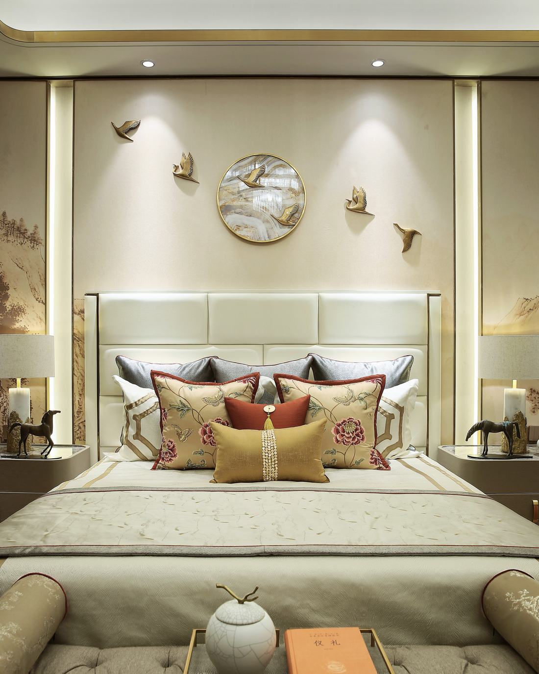 上海天鼓装饰设计-风尚新中式<梦回唐朝>-59