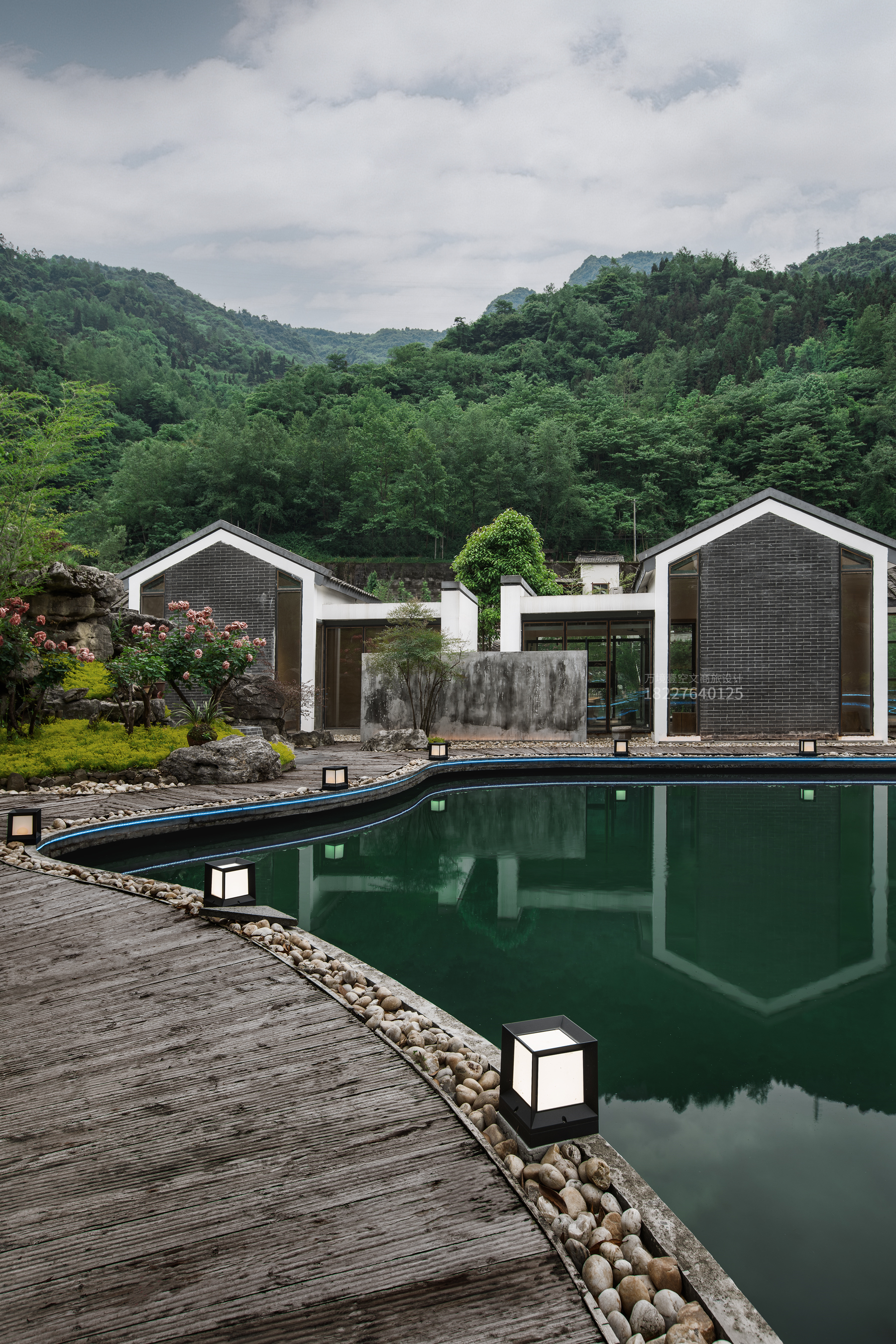 万境壹空悠哉山居温泉民宿空间设计-65