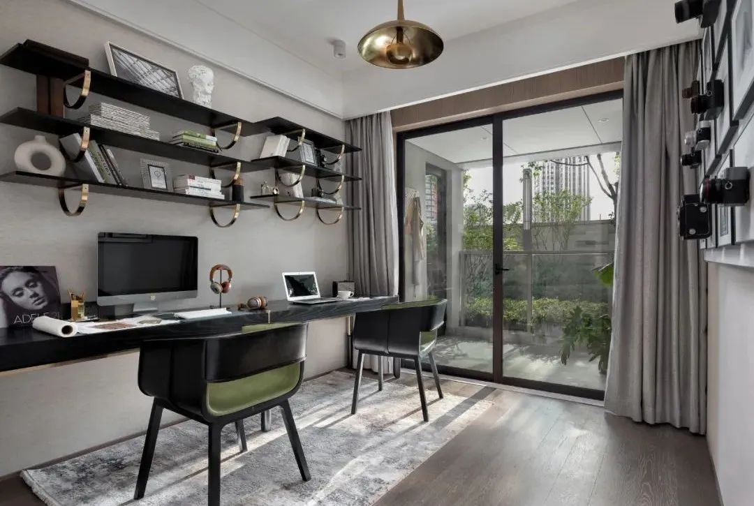 万科（成都）公园五号 214 户型样板房丨中国成都丨千墨设计-33