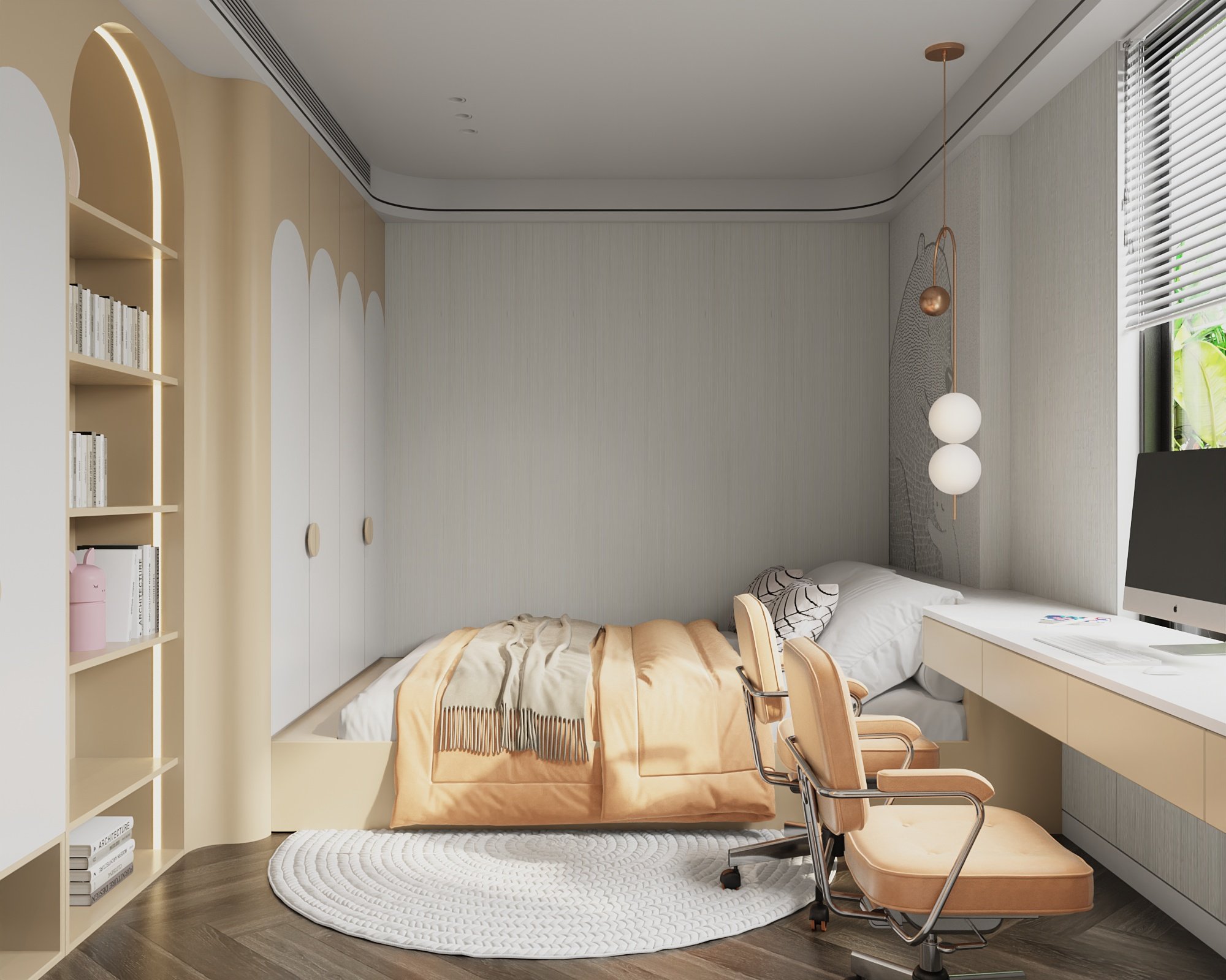 MODERM CONCEPT - CHILDREN'S ROOM-2