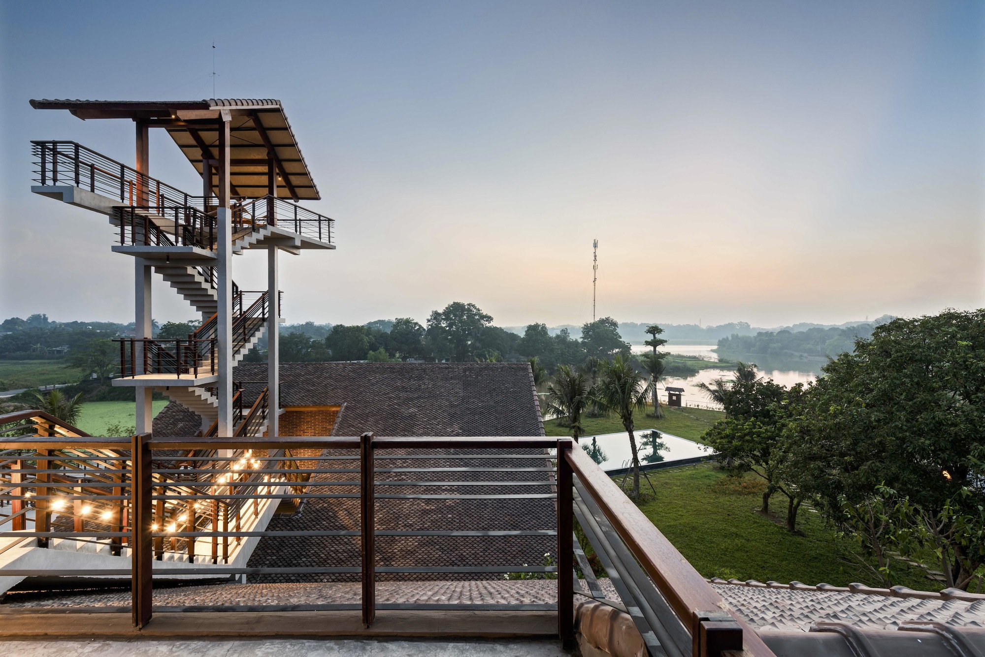 卫生防护中心大楼丨越南河内丨BALEINE Architectes-41