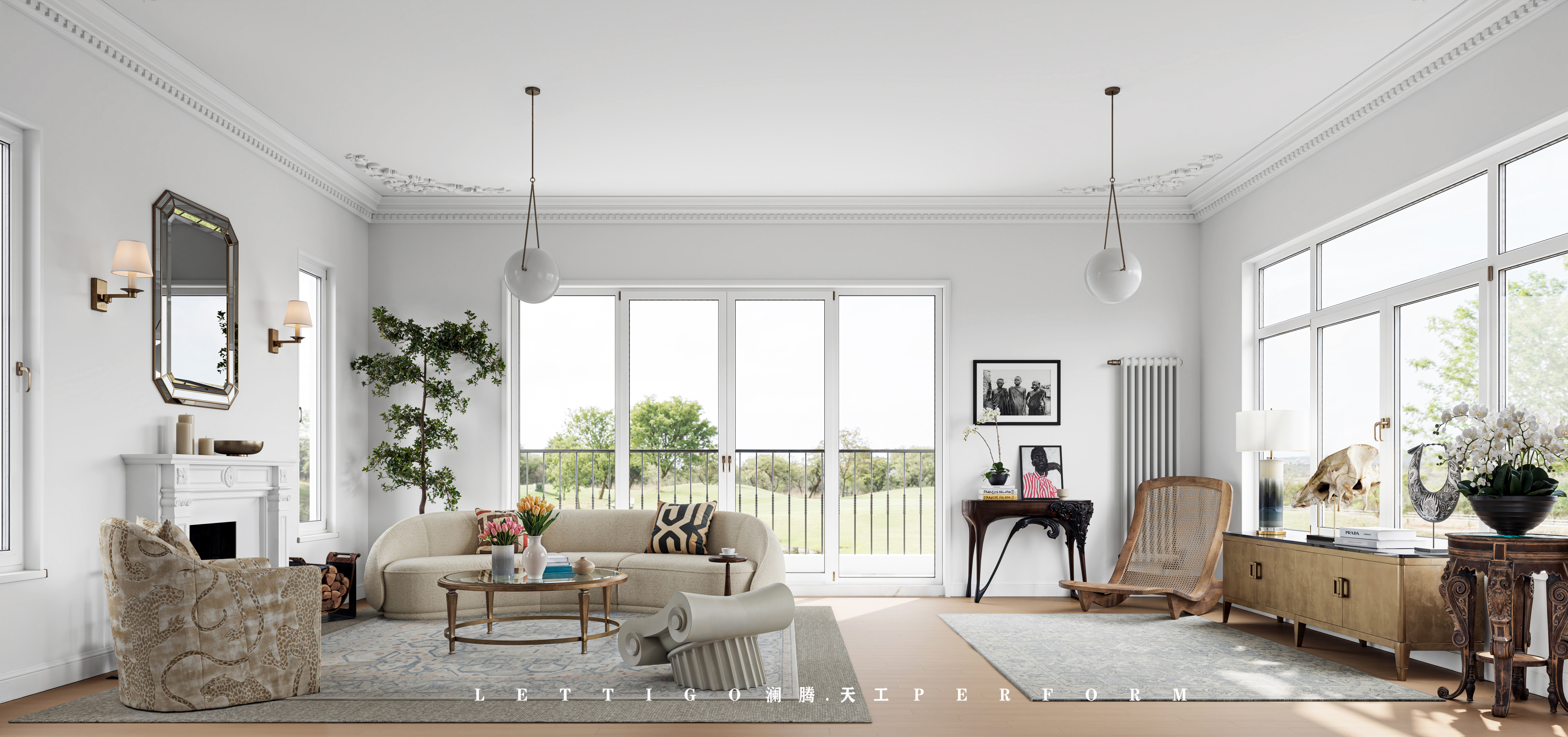 纯白简约法式家居设计-4