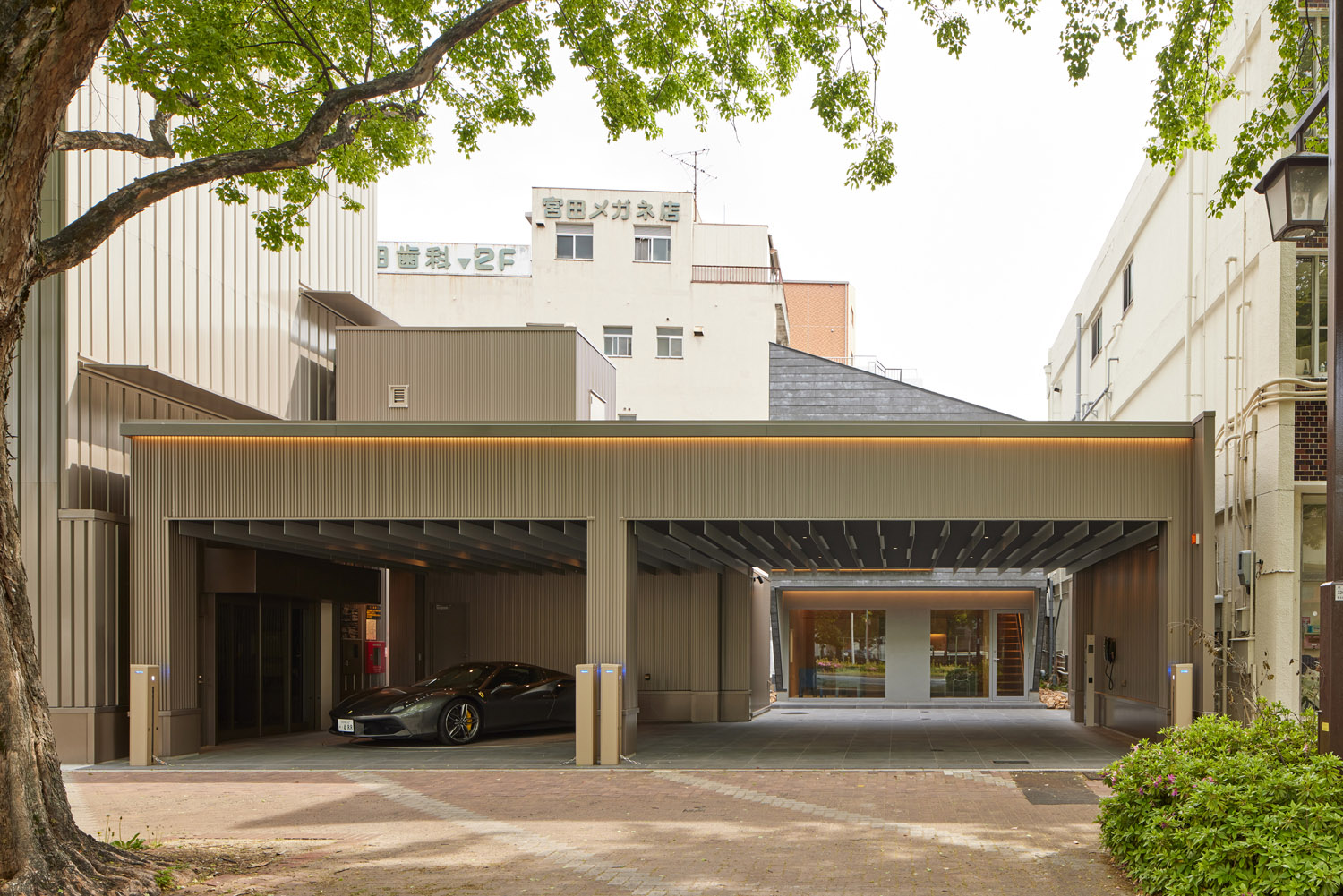 停车场和小办公楼丨YOSHIHIRO KATO ATELIER-7