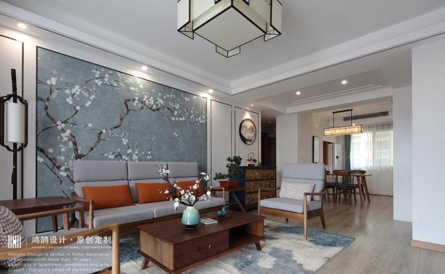 新中式风格融入现代元素,打造军人家庭的时尚家居-16