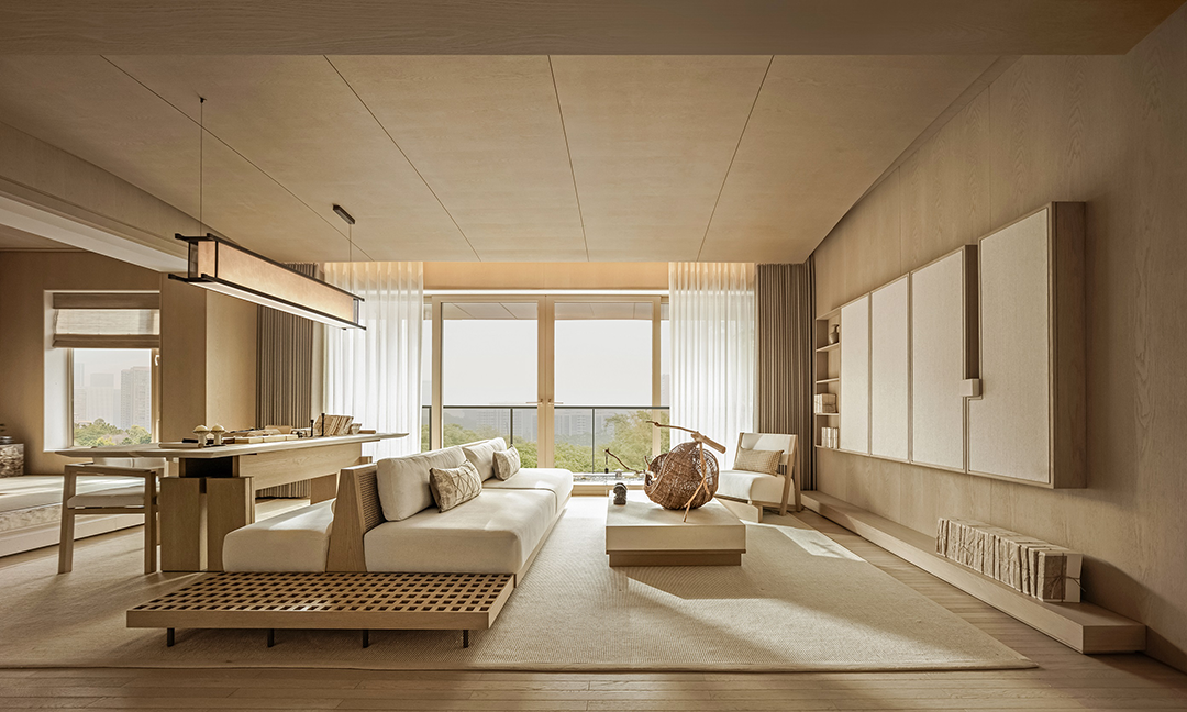 重庆万华麓悦江城碧影溪C户型样板间丨中国重庆丨深圳市盘石室内设计有限公司,万华室内设计中心-6