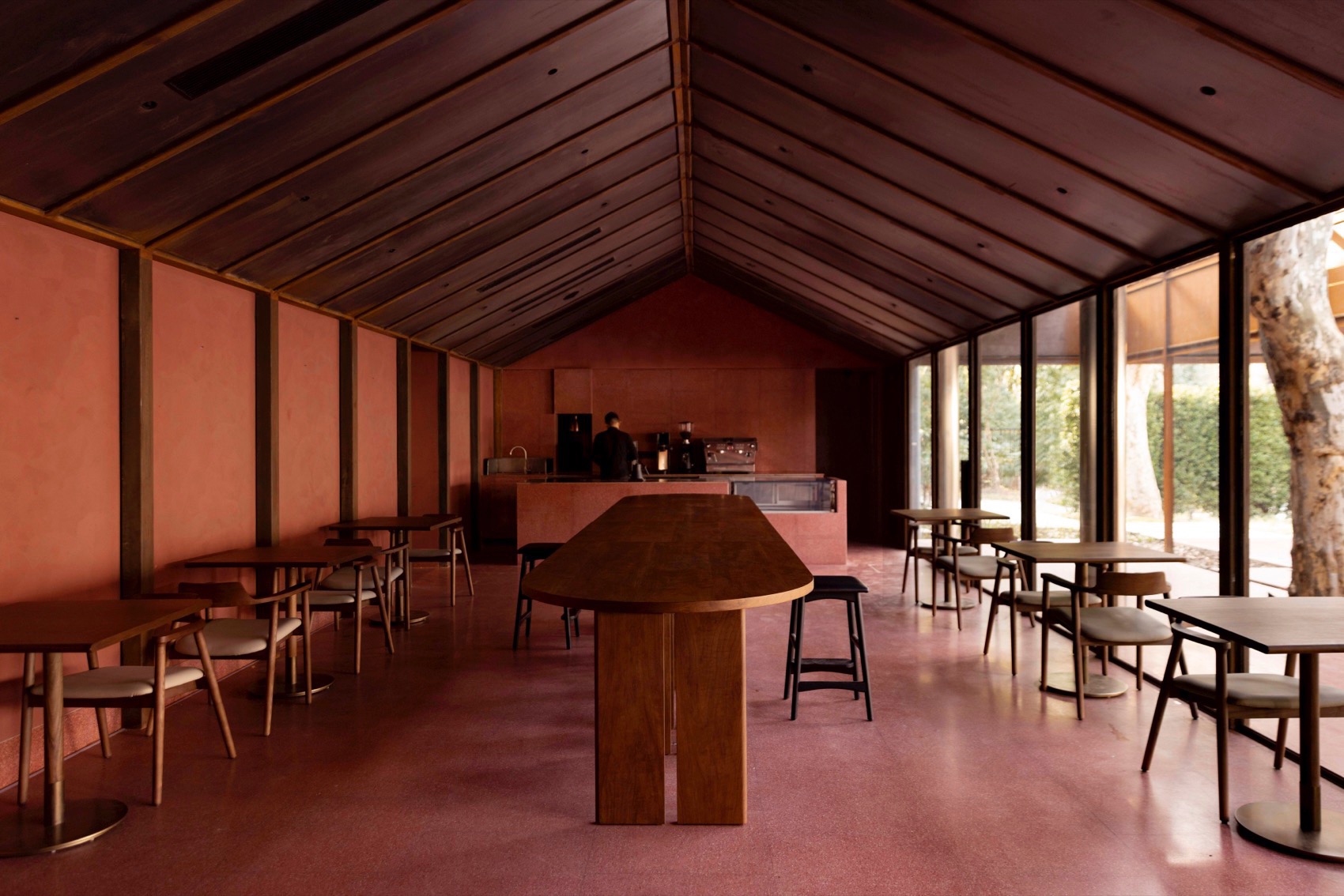 鲁迅公园咖啡亭，上海 / 是所设计-30