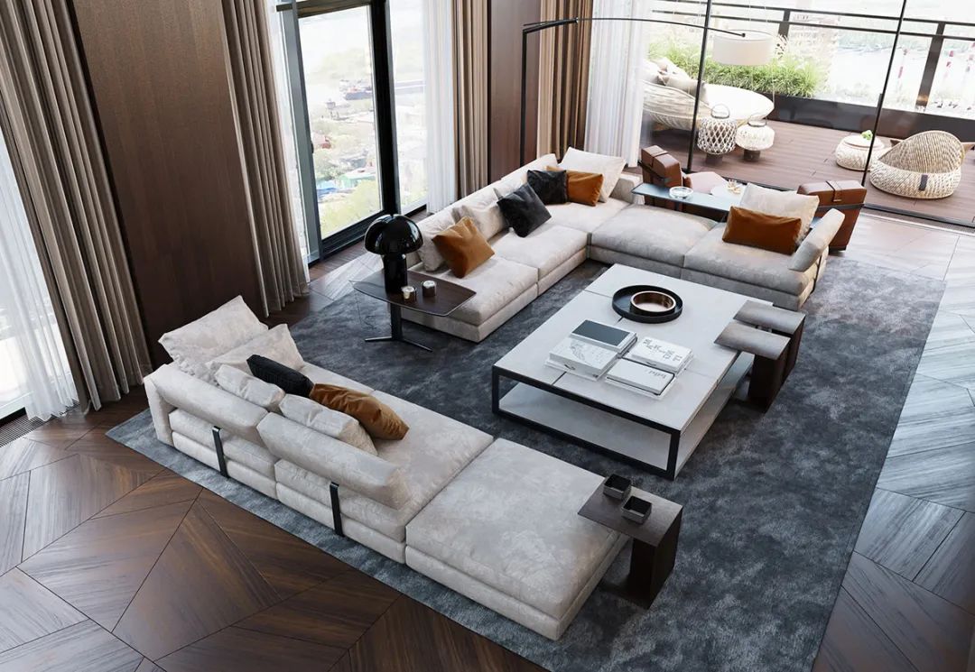 1105㎡顶层复式，奢华的气质！-20