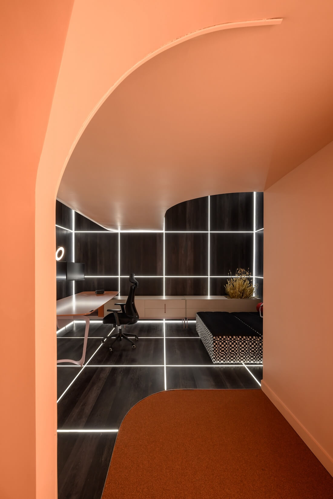 绿色家居办公室丨阿根廷科尔多瓦丨Estudio Ebras,Hause Möbel-18