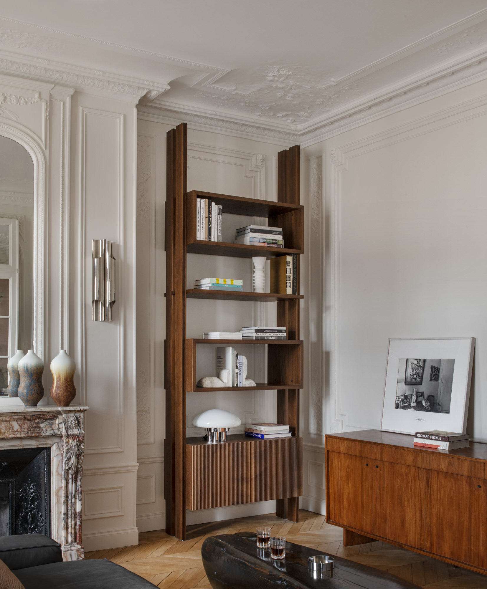 巴黎豪斯曼公寓室内设计丨法国巴黎丨Sandra Benhamou-3